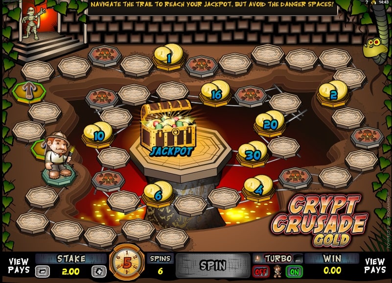 Игровой автомат Crypt Crusade Gold